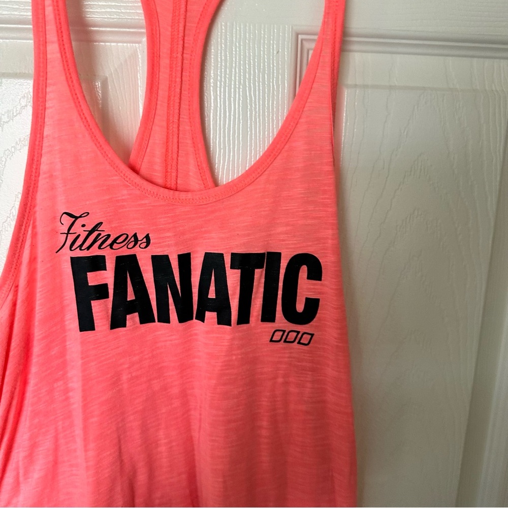 Lorna Jane tank top coral/hot pink L